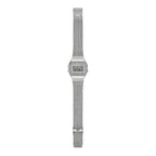 Casio Vintage "Silver Mirror" A158WEM-7DF Silver Dial 33.2mm Stainless Steel Men's Watch