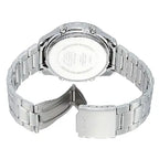 Casio Analog-Digital World Time AMW-810D-2AVDF Blue Dial Stainless Steel Men's Watch