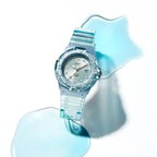 Casio POP Analog LRW-200HS-2EVDF Blue Dial Resin Strap Women's Watch