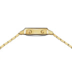Casio Vintage Digital LA670WGA-9DF Gold Dial Stainless Steel Women's Watch