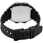 Casio World Time Digital AE-1200WH-1AVDF Grey/Black Dial Digital and Analog Resin Strap Men's Watch