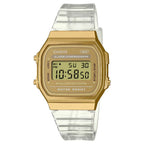 Casio Vintage Digital A168XESG-9ADF Gold Dial & Resin Strap Unisex Watch