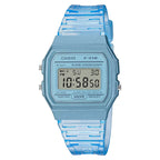 Casio Vintage Digital F-91WS-2DF Blue Dial Resin Strap Unisex Watch