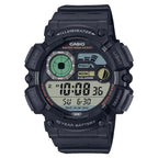 Casio Sports Digital WS-1500H-1AVDF Black Display Dial Resin Strap Men's Watch