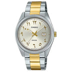 Casio Rare Classic MTP-1302SG-7B3 Analog Silver Arabic Dial Stainless Steel Men's Watch