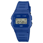 Casio Vintage Digital "Minimalist" F-91WB-2A1 Blue Digital Dial 35.2mm Resin Strap Unisex Watch